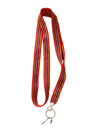 20-inch Métis sash beaded lanyard for keys and ID badges, ships from Canada