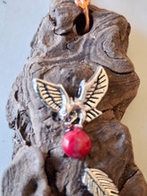Indigenous Eagle Pendant: Unique Driftwood Necklace