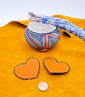 Every Child Matters Lapel Pin ~ Orange Shirt Day Beaded Brooch ~ Indigenous Beadwork Fundraising Jewelry