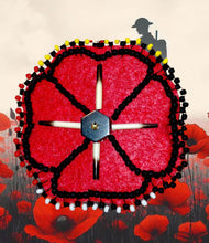 Fun DIY Kit: Beaded Poppy Pin for Creative Souls