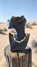 Southwestern Charmed: Handcrafted Turquoise & Pearl Choker