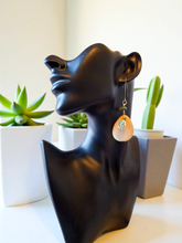 Unique Handmade Southwestern Earrings: Faux Antler & Turquoise