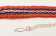 Bracelet Metis Sash ~ 100% laine d'alpaga avec symbole de l'infini en argent